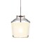Besa Lighting Pica 6 Cord Pendant, White Sand, Bronze Finish, 1x50W Halogen 1XT-PIC6WH-BR - alternate 1